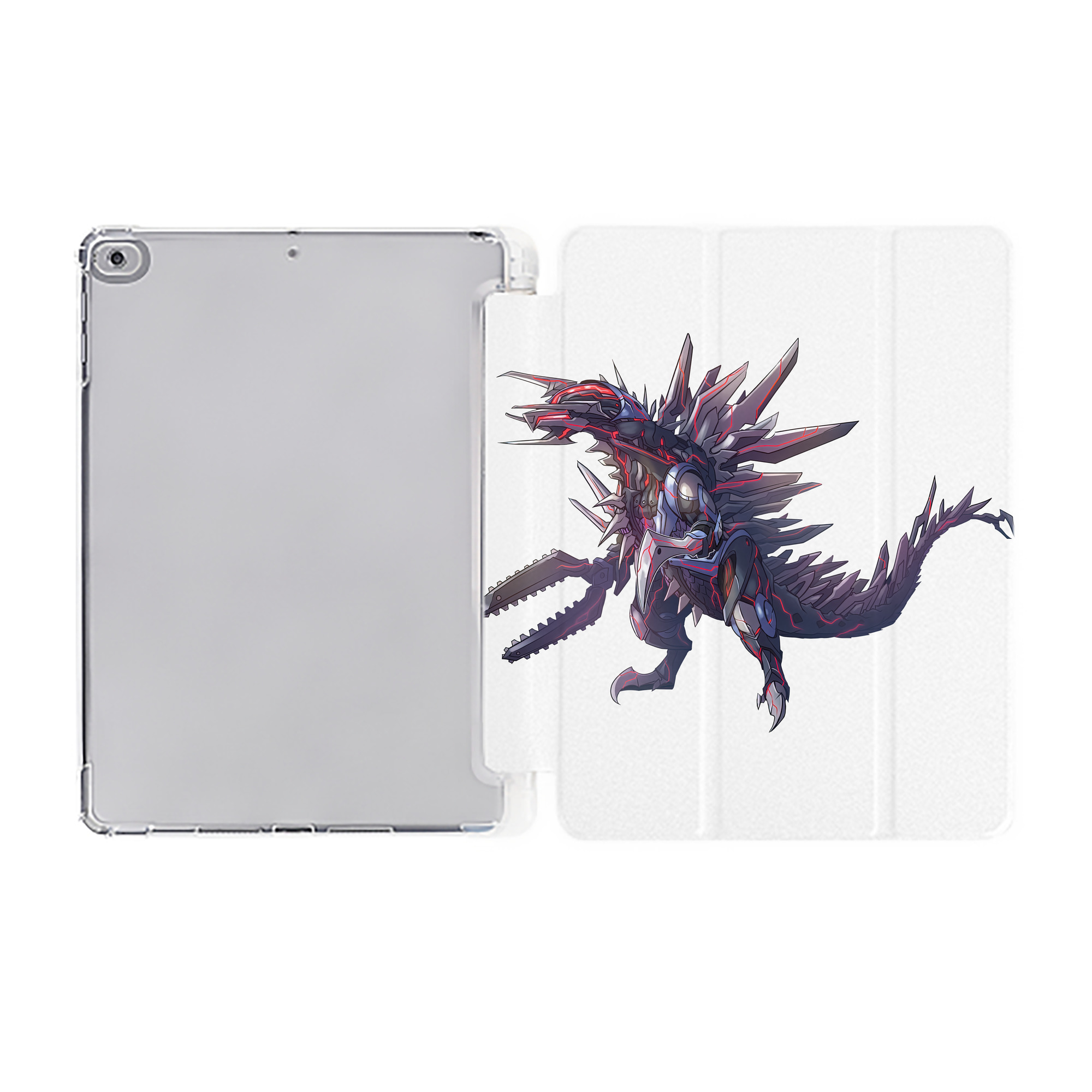（画像用） ウルトラマン Ultraman IPad ケース ペン収納付き 三つ折りスタンド PUレザー×シリコン 対応機種9.5/10.5/10.9インチ
